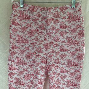 GAP capri toile print pants - Size 2